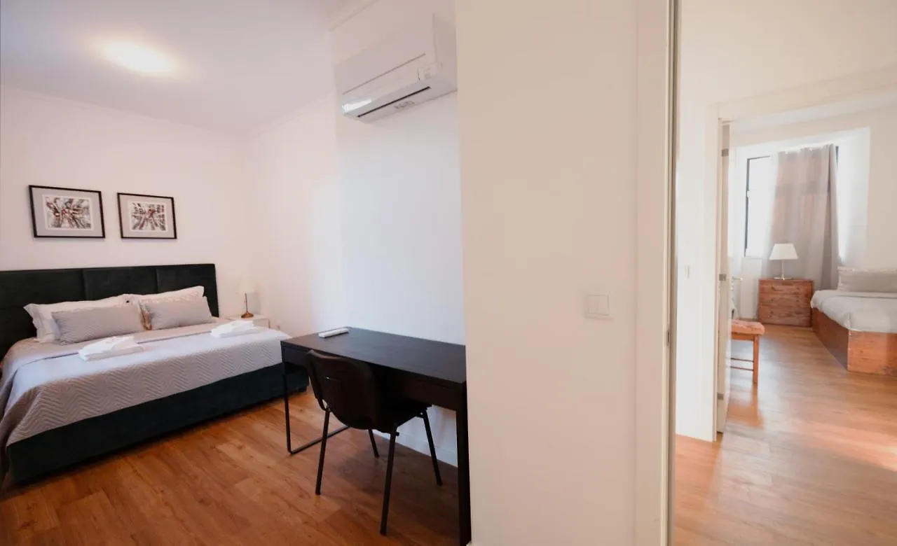 Lisboa Intendente 3Bedroom Apartment With Balcony